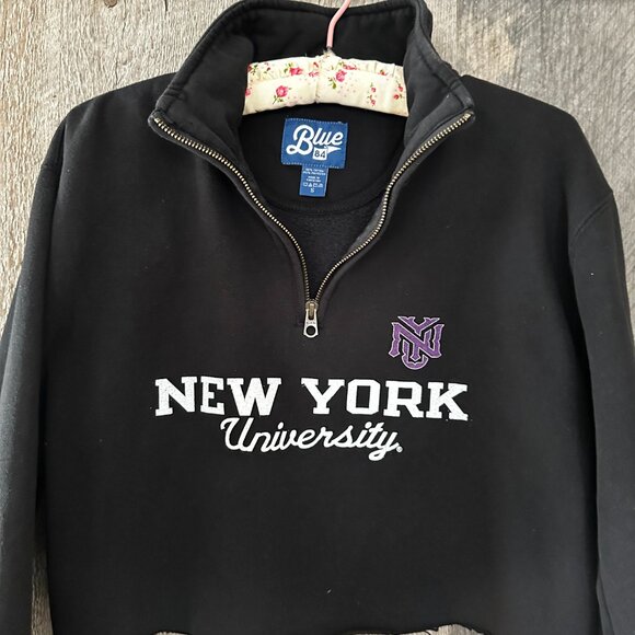 Authentic New York University Crop Sweatshirt - Picture 3 of 8